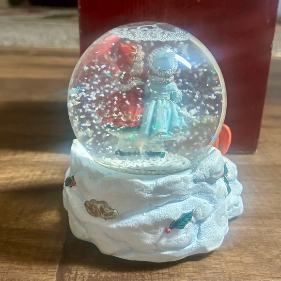 San Francisco Music Box • Snow Globe • Vintage • Santa Cherish Thoughts  • Video - Picture 12 of 16